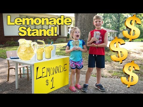 How to Make TONS OF MONEY from a Lemonade Stand!