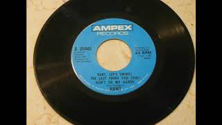 Todd Rundgren ''Baby, Let's Swing, The Last Thing You Said, Don't Tie My Hands''
