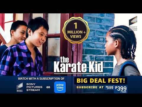 Cheng Dares Dre to Fight | The Karate Kid