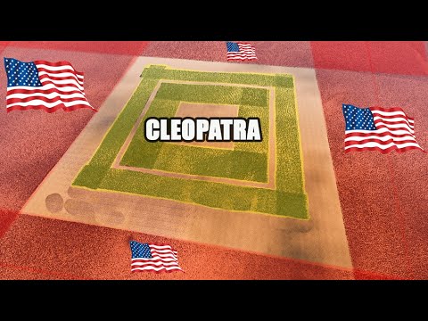80,000 CLEOPATRA VS 800,000 AMERICAN ARMY - UEBS 2 | BATTLE SIMULATOR 2