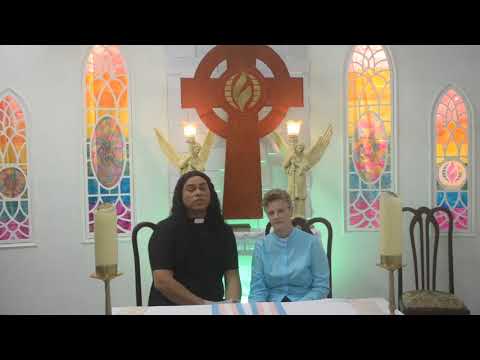 Alexya Lucas Evangelista Salvador and Rev. Elder Cecilia Eggelston