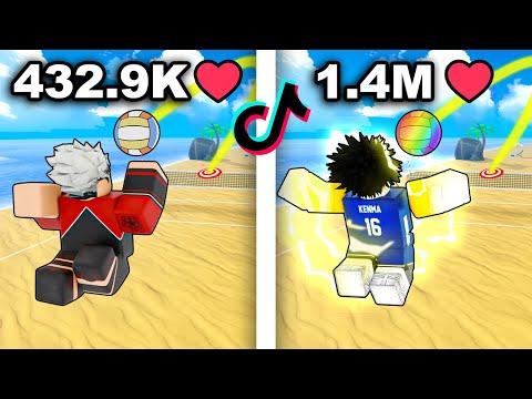 I Recreated VIRAL TIKTOKS in Volleyball Legends!