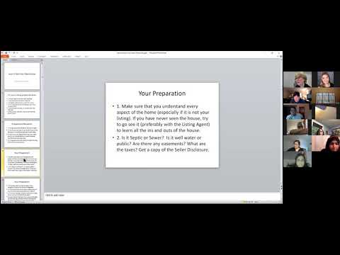 How to Rock Your Open House with Sally Ponchak (10.23.2020)