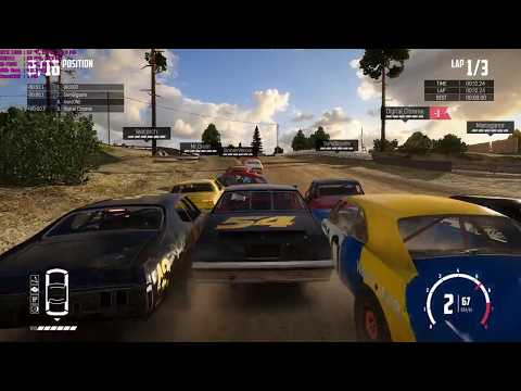 Wreckfest Walkthrough Part 19 - "National Amateurs: Sandpit Smackfest"