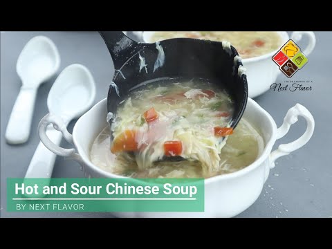 Hot and Sour Chinese Soup by Next Flavor