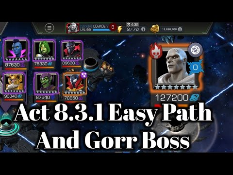 Mcoc Act 8.3.1 Easy Path And Gorr Boss 🔥