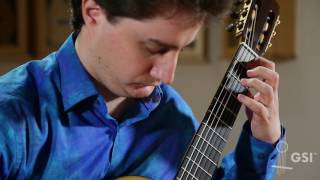 Video thumbnail for Prelude in E Major, BWV 1006a - Alexander Milovanov plays 2015 Christopher Dean by Guitar Salon International