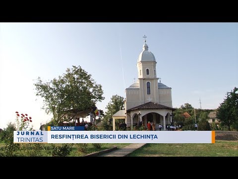 Resfințirea bisericii din Lechința