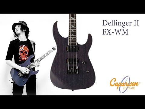 Caparison Guitars | Dellinger II FX-WM demo by Jake Cloudchair