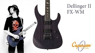 Caparison Guitars | Dellinger II FX-WM demo by Jake Cloudchair