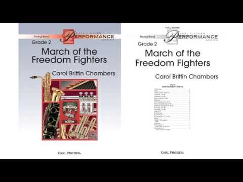 March of the Freedom Fighters (YPS179) by Carol Brittin Chambers