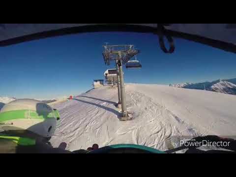 Kollege wird von Lawine mitgerissen👌