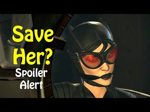 Save Bruce or Save Catwoman - ALL ENDINGS - Batman the Enemy Within Episode 3