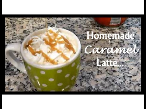 DIY Caramel Latte at Home! Video
