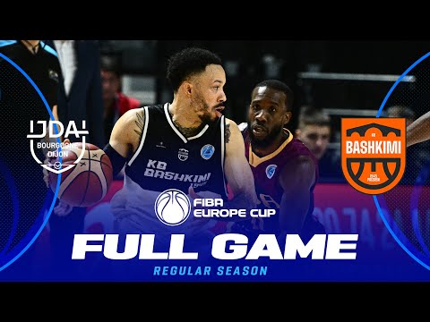 Regular Season | JDA Dijon Basket v BC Bashkimi | Full Basketball Game | FIBA Europe Cup 2025-26