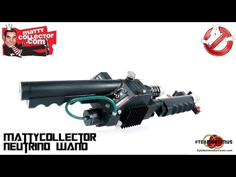 Video Review of the MattyCollector Ghostbusters: Neutrino Wand