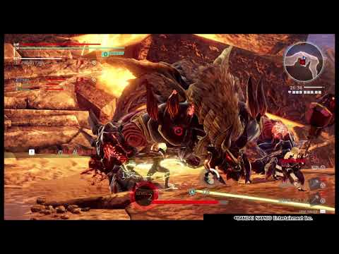 GOD EATER® 3 Long Blade Test Vs Ashborn Anubis