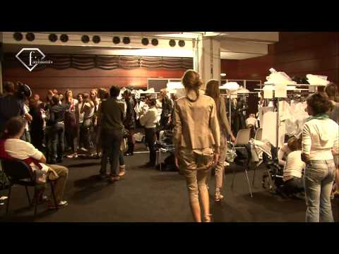 fashiontv | FTV.com - MARITHE & FRANCOIS GIRBAUD PARIS SS 09 BEHIND THE SCENE