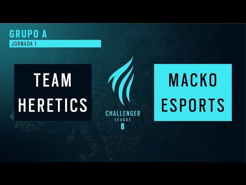 Team Heretics vs MACKO Esports - European Challenger League Jornada 1