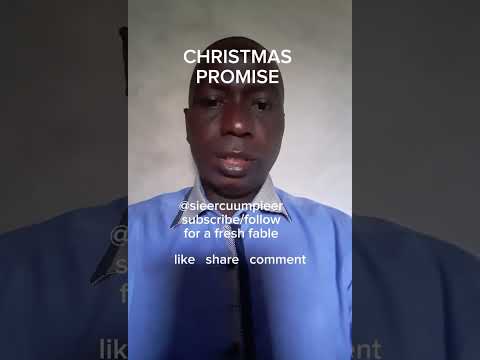 CHRISTMAS PROMISE: Life building fable @sieercuumpieer # #motivation #succees #life #funny #short