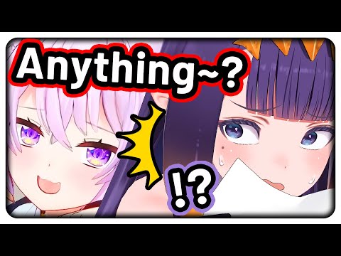 Ina learned not to say the word "Anything" in front of Okayu 【Hololive】 Ina learned not to say the word "Anything" in front of Okayu 【Hololive】