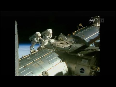 International Space Station U.S. EVA 29 timelpase