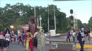 NS Train 310 Almost Cuts Off Lake County Fair Parade