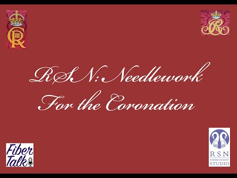 RSN: Needlework for the Coronation