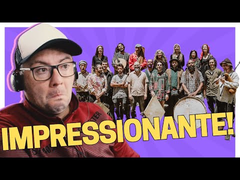 Brasileiro reage a CRIATURA E CORO DOS ANJOS - LABUTA