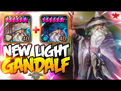 WTF REFLECT Combo with NEW LIGHT and WATER GANDALF - Summoners War