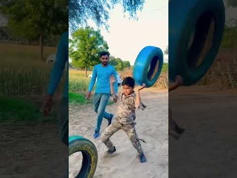 Thử thách nhấc các loại lốp xe 😳