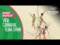 Vida Carnaval! Spain's Rhythmic Gymnastics' team performs to Carlinhos Brown | Music Monday