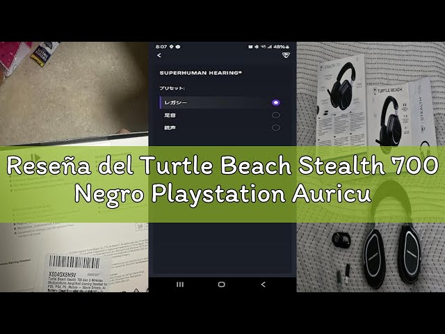 Vídeo relacionado con Turtle Beach Stealth 700 Negro Playstation Auriculares de Juego Inalámbricos con 80hr Batería, Altavoces de 60 mm, Transmisores Duales y Bluetooth para PS5, PS4, PC y móviles