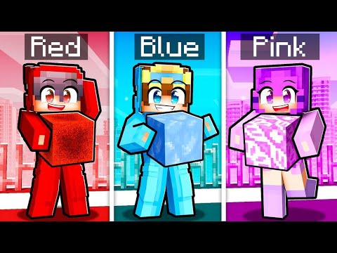 Insane Minecraft Challenge: Nico Builds Using ONE Color!