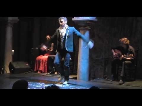 Víctor Bravo. baila soleá por bulerias. Museo del baile flamenco.Cristina Hoyos 26/11/12