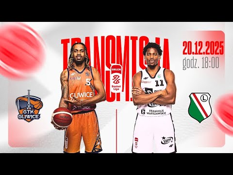 [ZAPIS MECZU] Tauron GTK Gliwice - Legia Warszawa | 20.12.2025 / 18:00