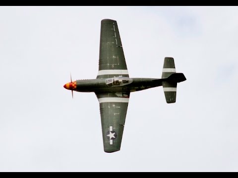 1/5 SCALE RC NORTH AMERICAN P-51D MUSTANG "TRUSTY RUSTY" - WILLIS WARBIRDS FIGHTER MEET - 2016