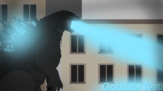 Godzilla Atomic Breathe Test - Stick Nodes Animati