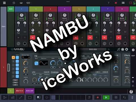 Nambu - FM Synthesizer plugin by iceGear (Demo with Drambo, Fac Drumkit)
