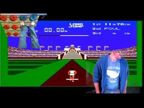 NOT NES Classic Edition - Analog input - WITH A POWERPAD - World Class Track Meet