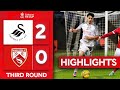 Patino Volley Rounds Off Win! | Swansea 2-0 Morecambe | Highlights | Emirates FA Cup 2023-24