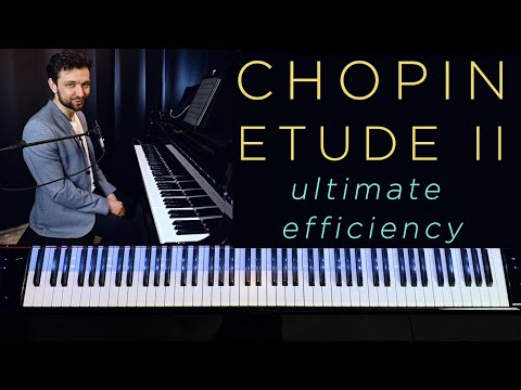 "Reasonable Cheating" & Ultimate Efficiency: Chopin Etude op.10 No.2