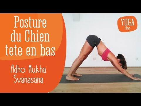 Yoga : Posture du chien tête en bas (Adho Mukha Svanasana)