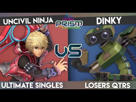 PRISM 168 - Uncivil Ninja (Shulk) vs. Dinky (R.O.B.) - Losers Quarters - Smash Ultimate Singles