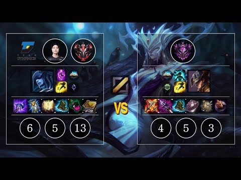 DYN Kuzan Lissandra vs Twisted Fate Mid - KR Patch 10.12