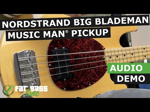 Nordstrand Big Blademan Music Man® Bass Pickup Demo