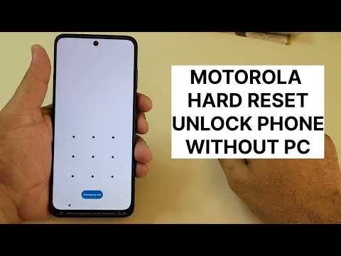 Moto G50 Hard Reset Unlock Phone Without Pc