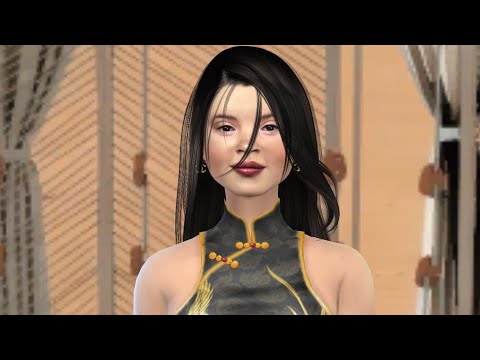 the sims 4 cc download girl Linh Nguyen by Bonita100 Cas Video Preview