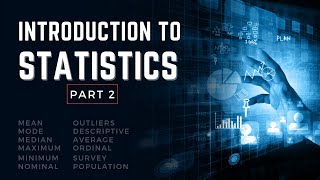 Introduction To Statistics - Part 2 | Probability and Statistics for Data Science Explained English