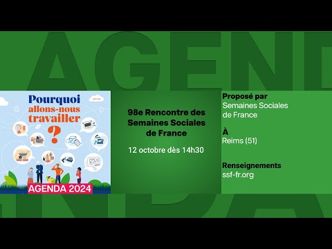 Agenda du 7 octobre 2024